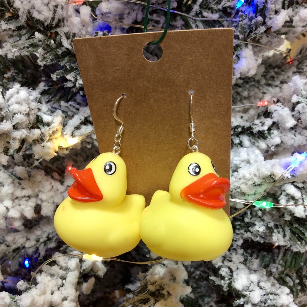 Rubber Ducky Earrings